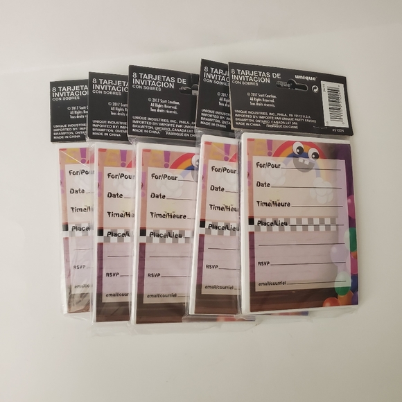 FNAF Invitations Bundle - Picture 2 of 5